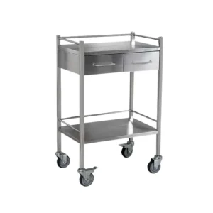 MESA DE CURACIONES CON RUEDAS