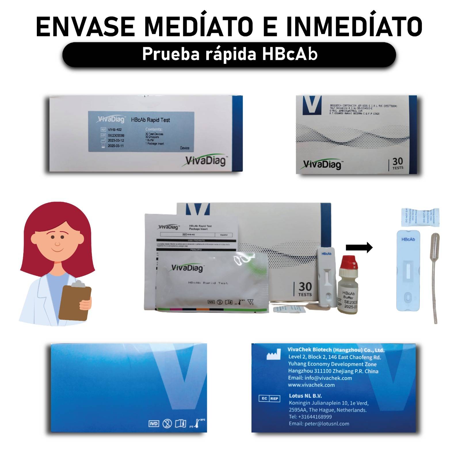 PRUEBA RAPIDA HBcAb - Imagen 2