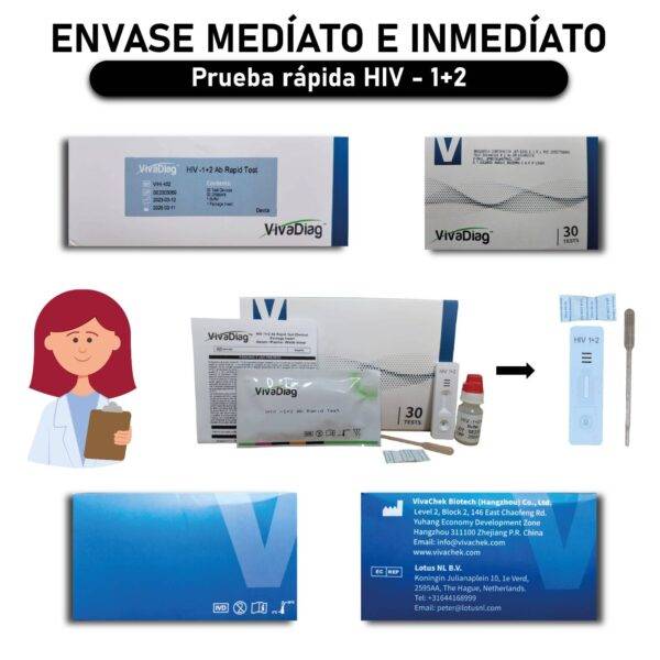 HIV 1 + 2 Ab - Imagen 2