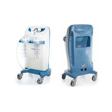 ASPIRADOR DE SECRECIONES RODABLE FRASCOS 2X5LT 60LPM C. PEDAL